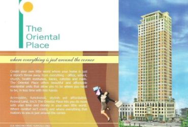 THE ORIENTAL PLACE MAKATI CITY