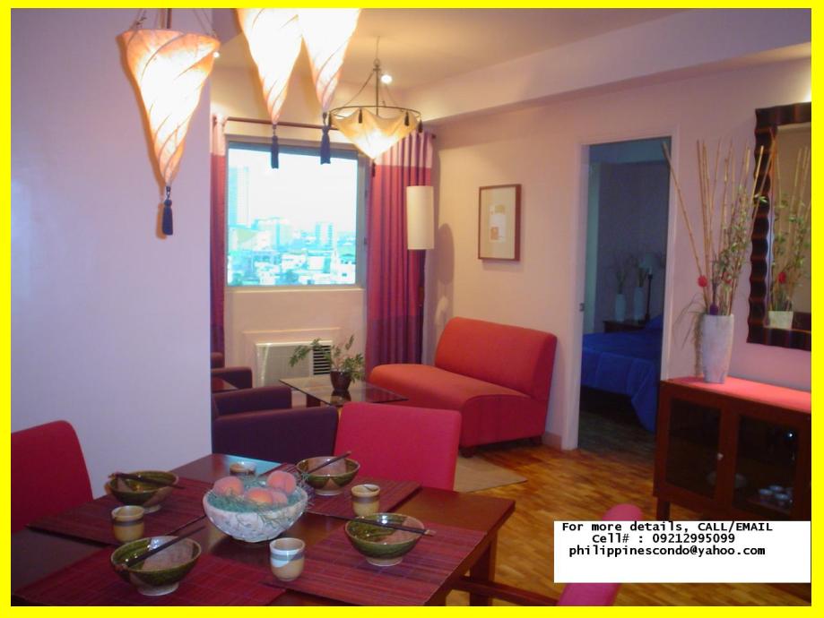 FULLY FURNISHED 1BR UNIT (45SQM) @ ORIENTAL GARDEN MAKATI..CELL# 09212995099