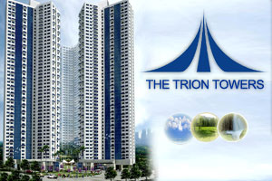 THE TRION TOWERS CONDO : LOW MONTHLY PAYMENT 0% INTEREST PROMO / ROBINSONS LAND / WWW.REALTYMANILA.COM