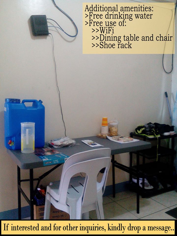 Room for Rent near AUF Angeles as low as ₱4,500 per month
