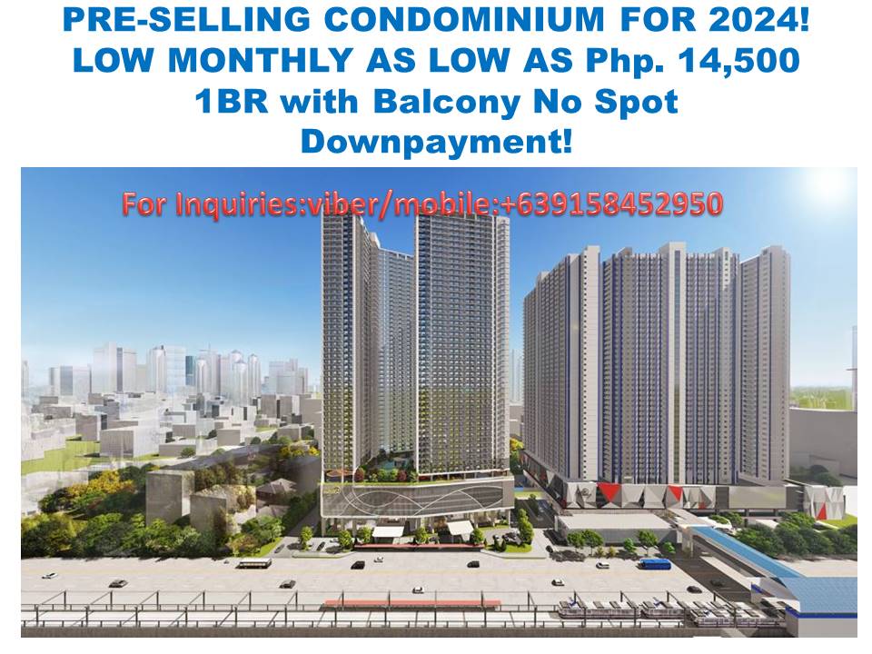 1BR Condominium unit for Sale in EDSA-BONI MRT for Php. 14,500 LIGHT 2 RESIDENCES