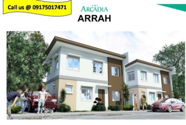 Arrah Model House and Lot for sale in Porac Pampangga,