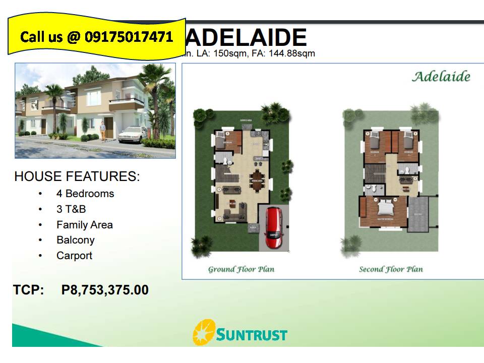 Adelaide Model House and Lot for sale in Porac Pampanga