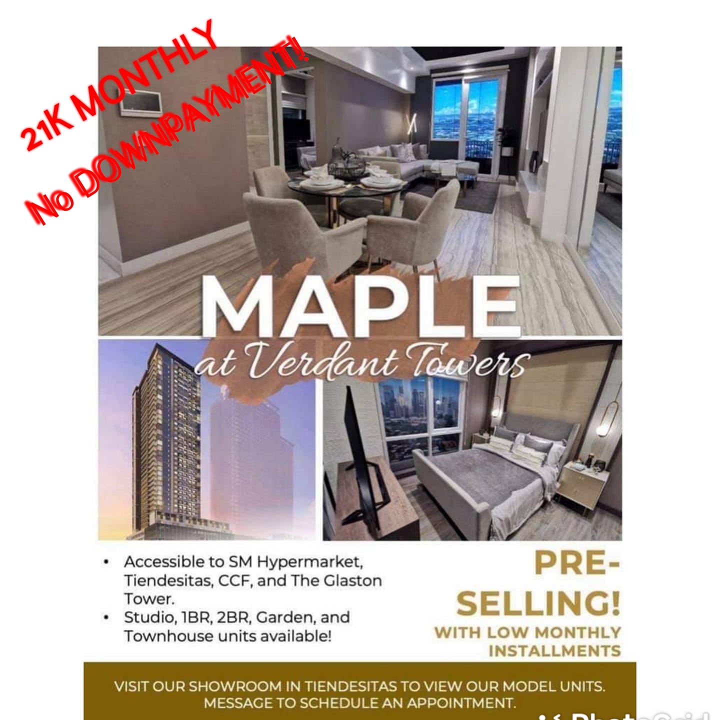 Best Condo Investment in Ortigas East -Maple Tower