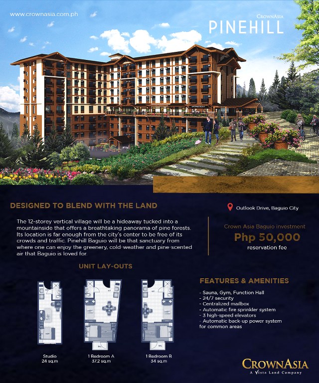 PINE HILL condotel BAGUIO pre selling NO DOWN TERMS good for AIRBNB