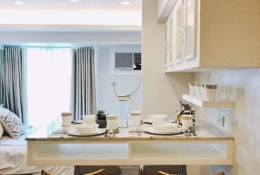 Be the first to live in this Elegantly furnished studio unit in Solinèa Tower 3
