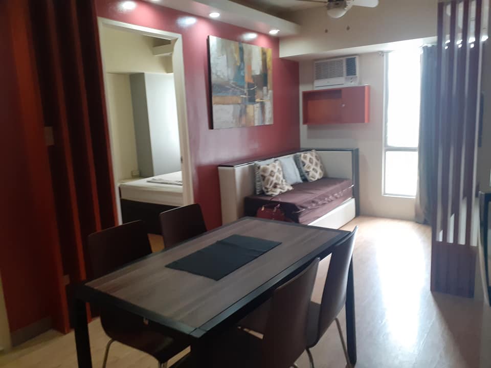 fully furnished one bedroom condo unit, located at Avida towers Cebu Tower 1
