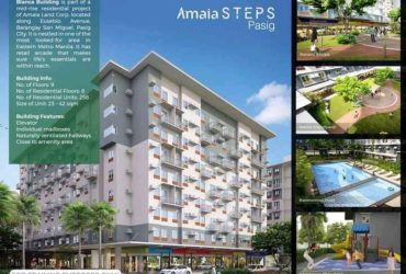 STUDIO PRE SELLING  CONDO IN AMAIA STEPS PASIG 9K MONTHLY DP