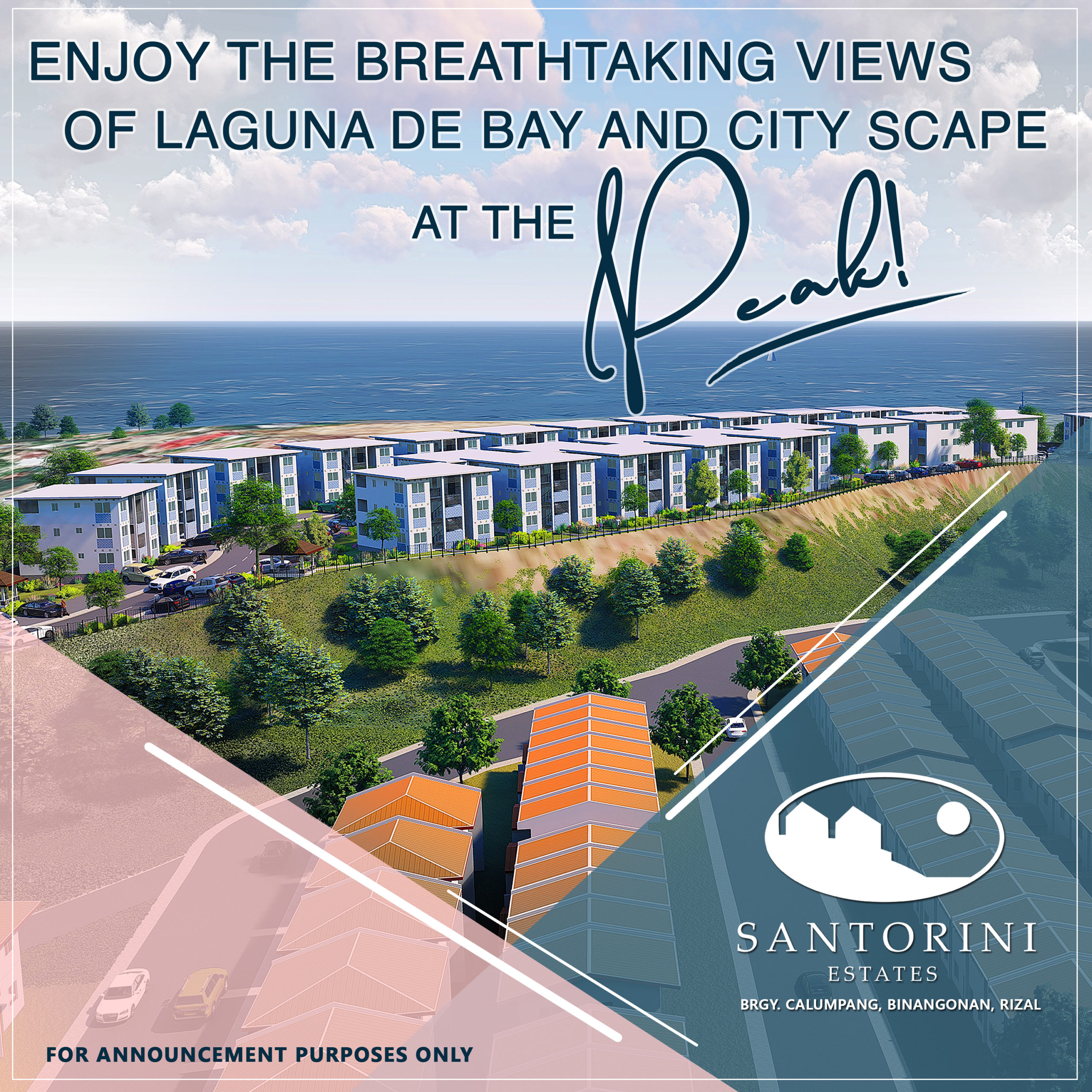 The Peak at Santorini Estates- Affordable Condominium in Binangonan