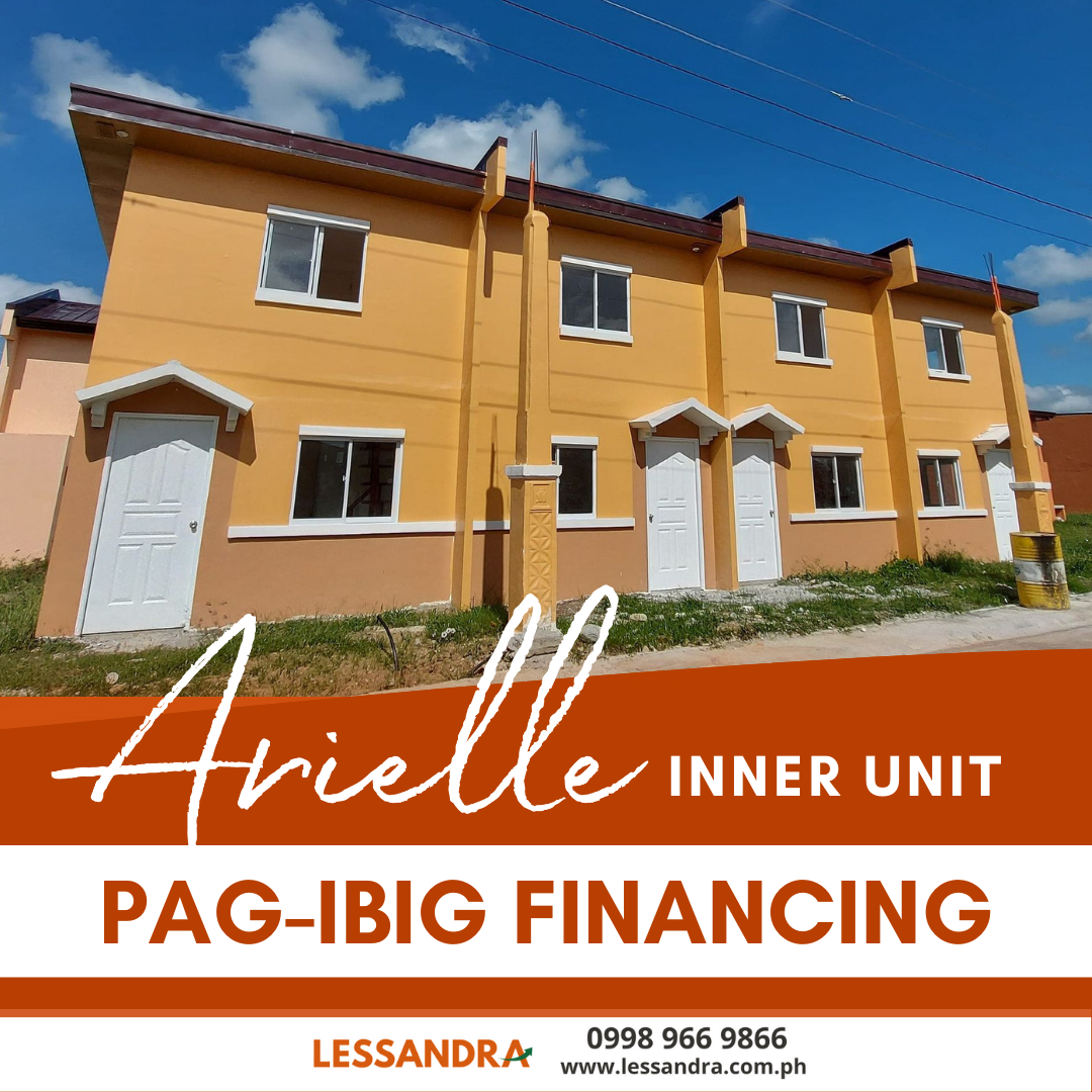 TOWNHOUSE INNER UNIT – PAG IBIG FINANCING