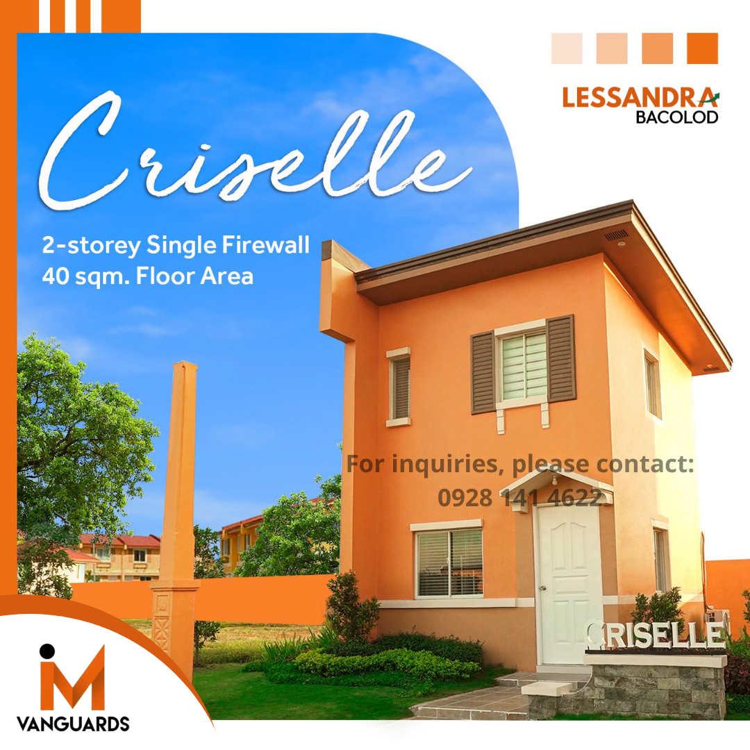 AFFORDABLE HOUSE AND LOT FOR SALE IN BACOLOD CITY – CRISELLE