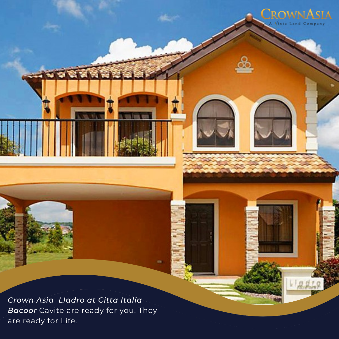 LLADRO | 3BR HOUSE & LOT FOR SALE AT CITTA ITALIA BY CROWN ASIA