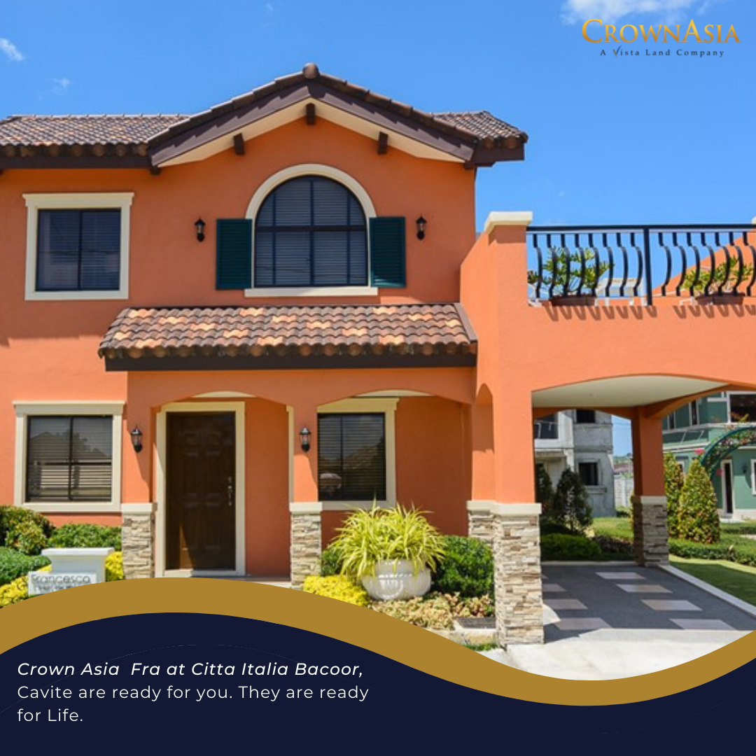 Francesco | 4BR House & Lot for Sale in Citta Italia by Crown Asia