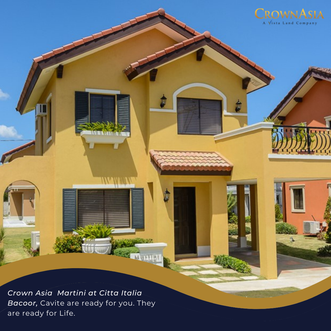 Martini | 3BR House & Lot For Sale at Citta Italia by Crown Asia