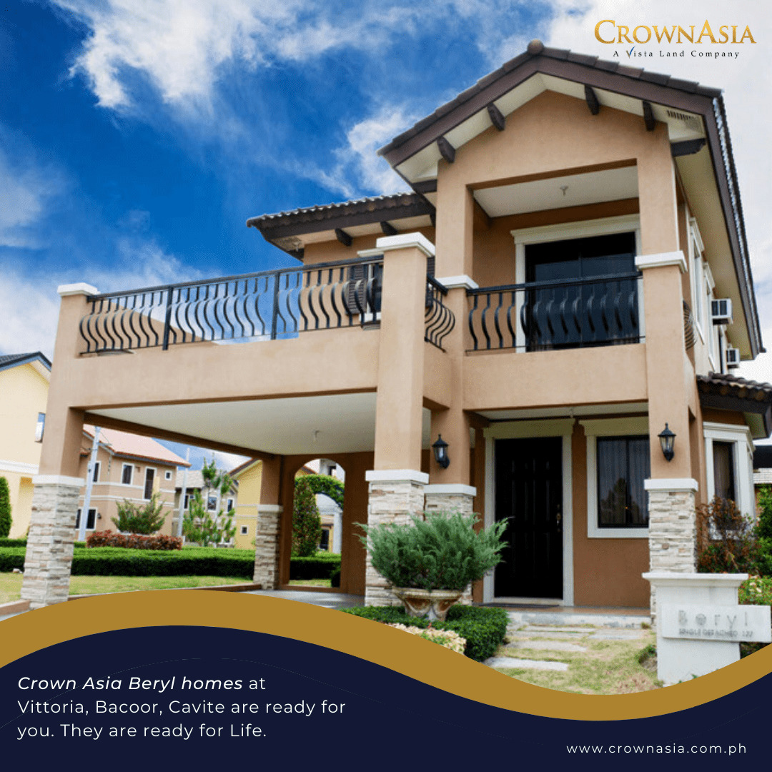 House and lot for sale in Crown Asia Citta Italia – Beryl Classic