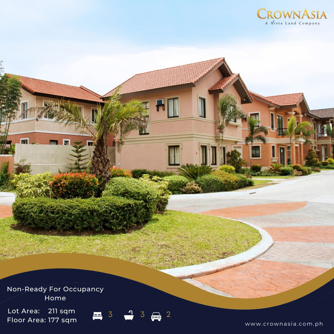 BERYL | 3BR HOUSE & LOT FOR SALE AT CITTA ITALIA BY CROWN ASIA