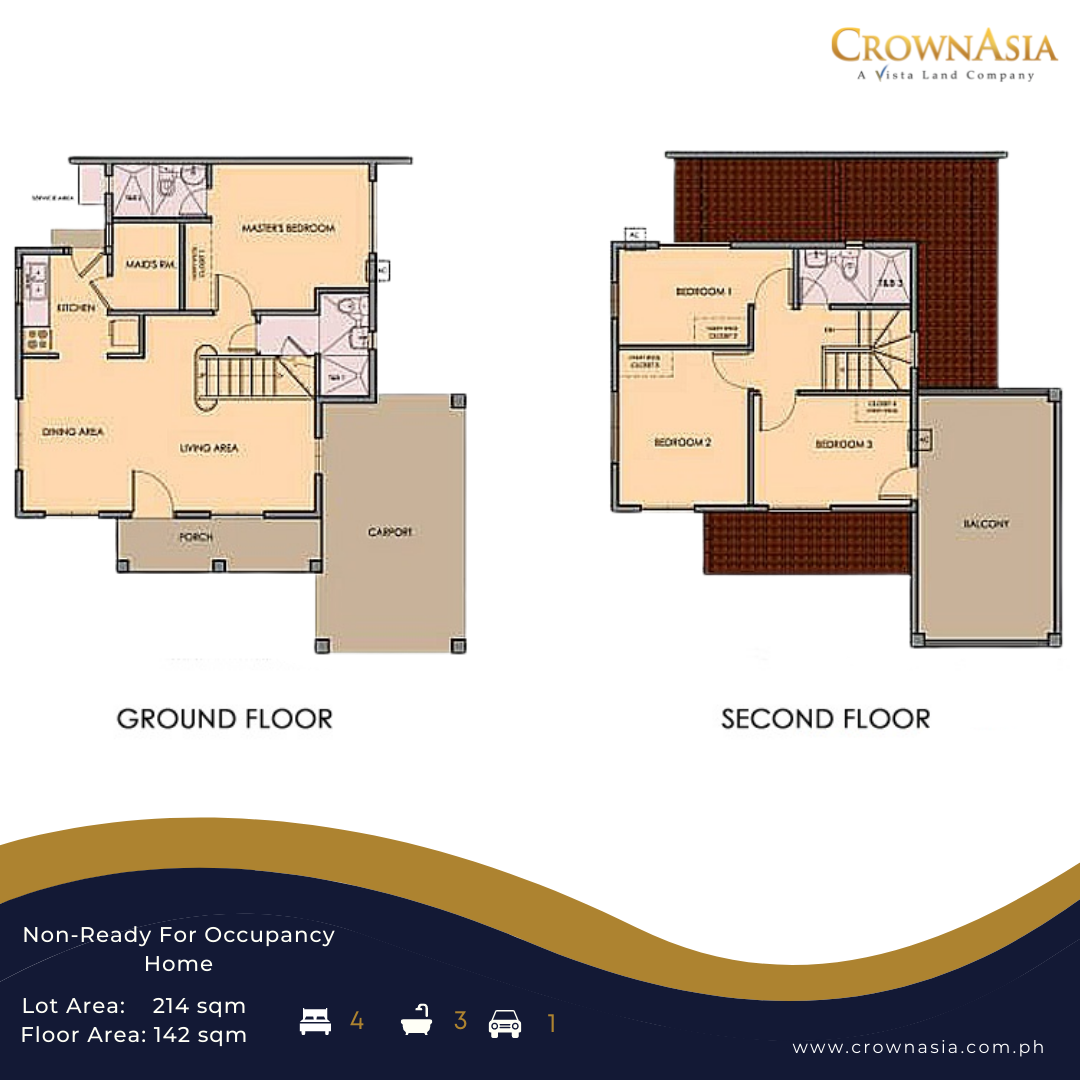 Francesco | 4BR House & Lot for Sale in VITTORIA by Crown Asia
