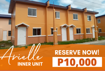 AFFORDABLE TOWNHOUSE INNER UNIT – THROUGH PAG IBIG FINANCING