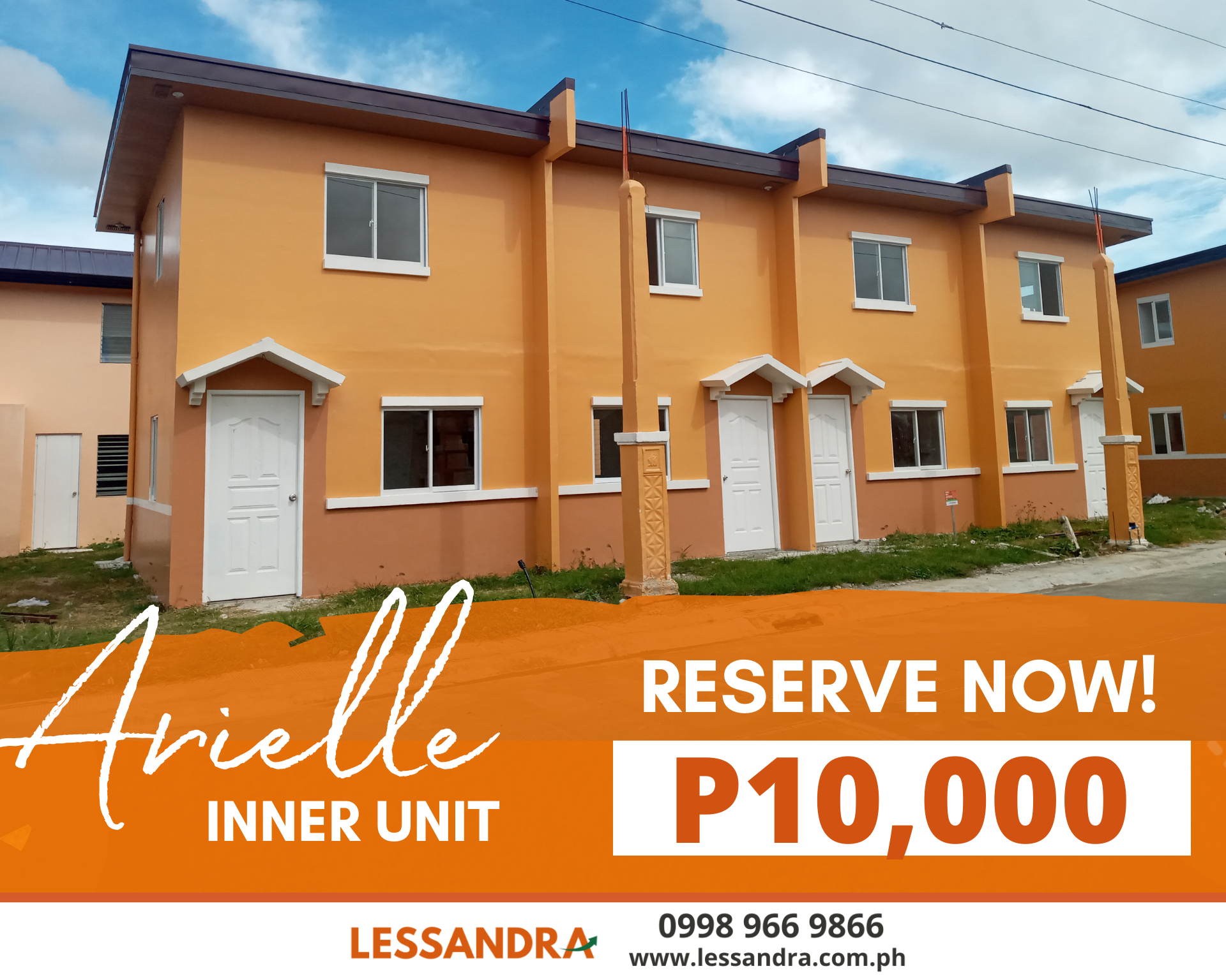 AFFORDABLE TOWNHOUSE INNER UNIT – THROUGH PAG IBIG FINANCING