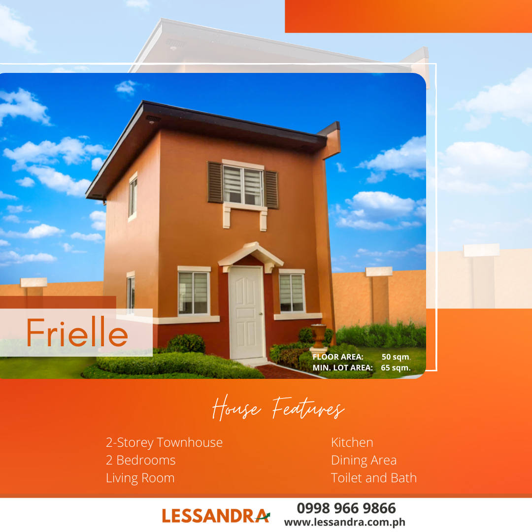 Affordable House and Lot in Bacolod City (Frielle Single Firewall)