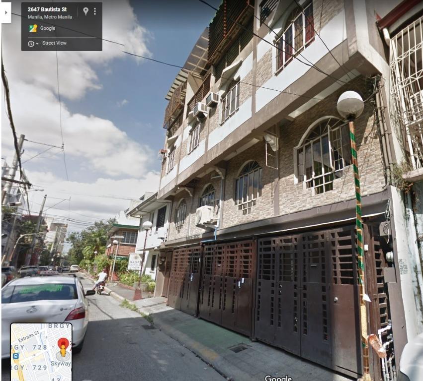 4 Rooms Staff family house Office for rent La Salle Benilde Taft Malate at Manila near MOA Makati Pasay