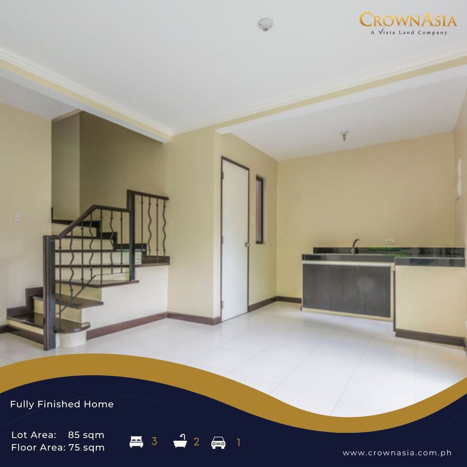 House and Lot for sale in Crown Asia Carmel – Newberry Model