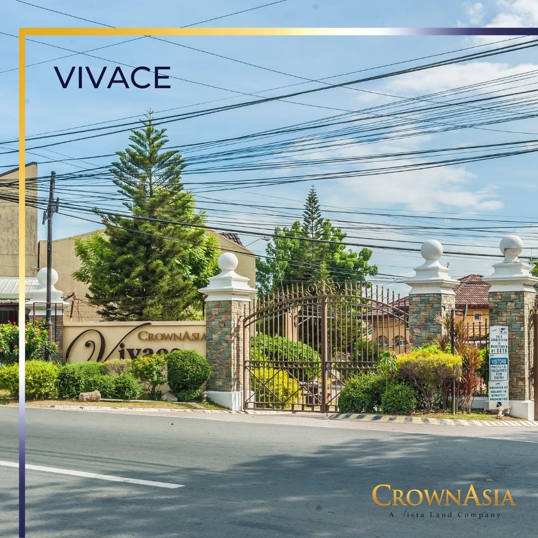 Lot For Sale in Bacoor: Vivace by Crown Asia