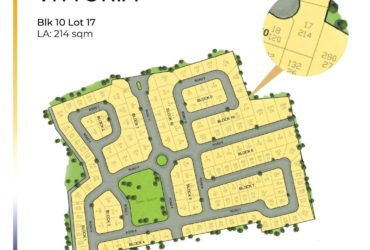 Lot For Sale in Bacoor: Vittoria (214sqm) by Crown Asia