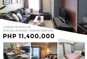 Private: 2BR Condominium Unit for Sale in Avida Towers Centera, Mandaluyong