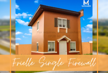 AFFORDABLE HOUSE AND LOT FOR SALE IN BACOLOD CITY – FRIELLE SINGLE FIREWALL BANK