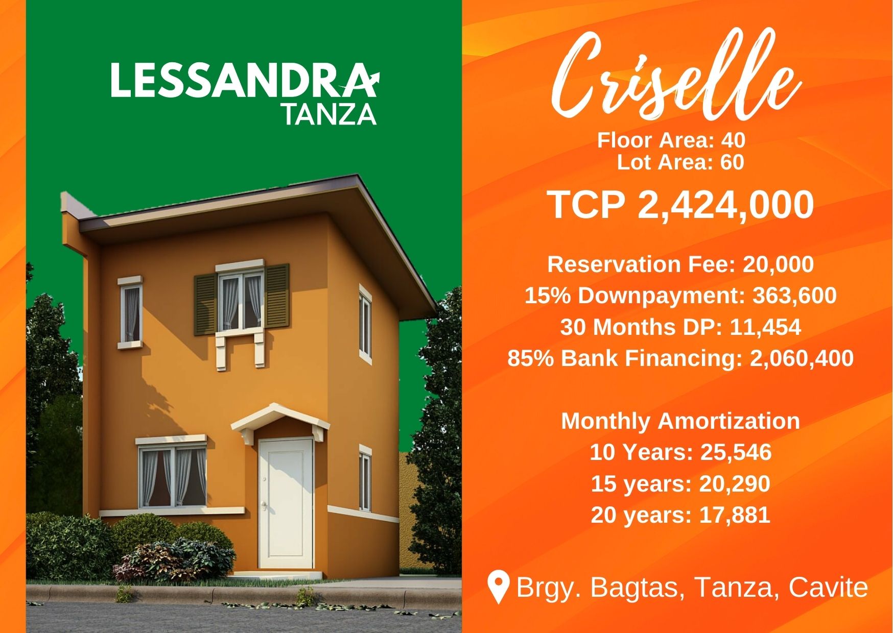 Affordable House and Lot in Tanza Arielle Criselle