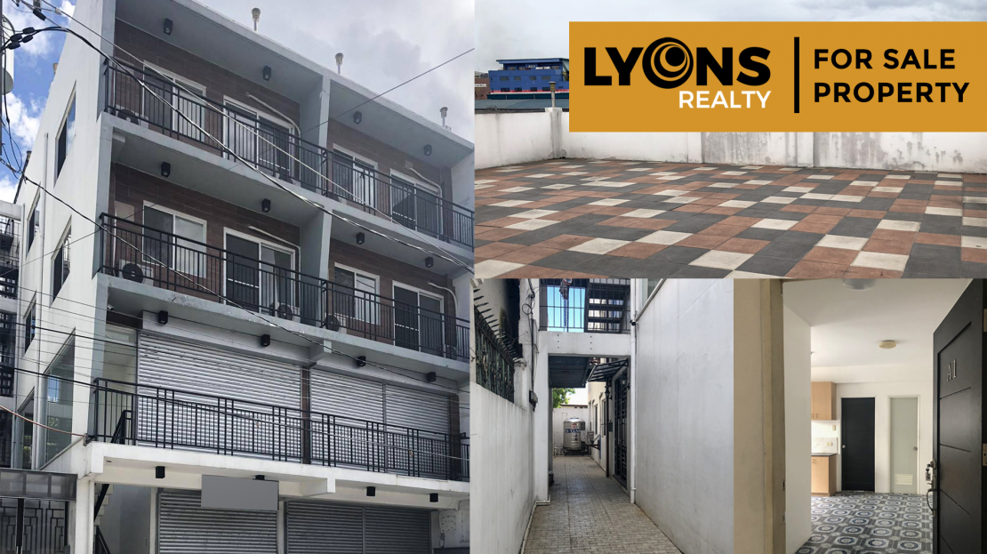 4-Storey Mixed-Used Commercial and Residential Building for Sale in Pasig City