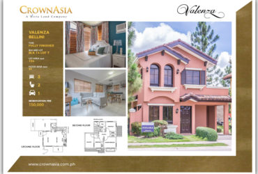 Bellini Model Premium House and Lot at Valenza Sta. Rosa Laguna