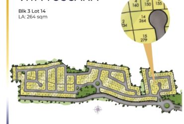 Lot for Sale – Vita Toscana Blk 3 Lot 14 at Bacoor, Cavite