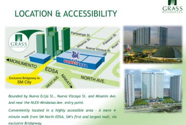 As low as 5% SPOT DOWN move in kana SMDC North Edsa Grass Residences