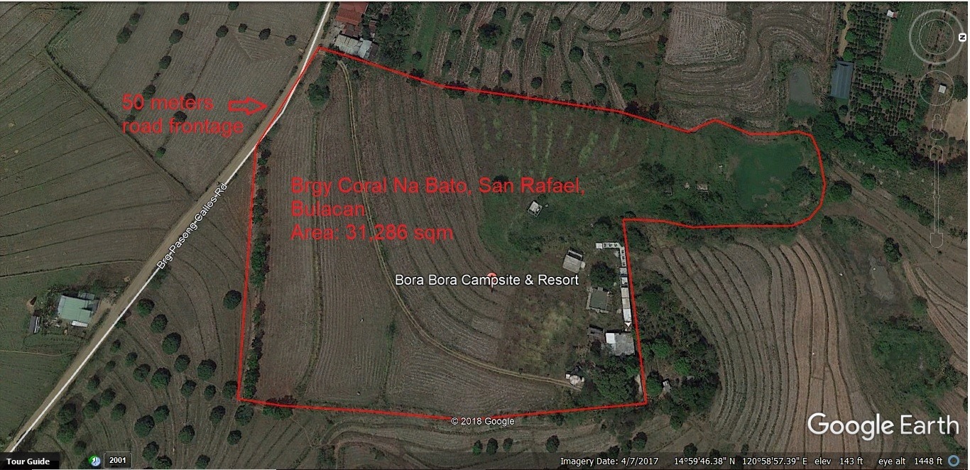 Land For Sale 3 hectares in Bulacan