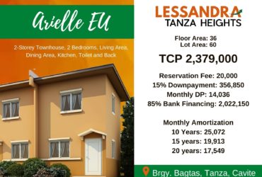 House and Lot for sale in Tanza Arielle EU