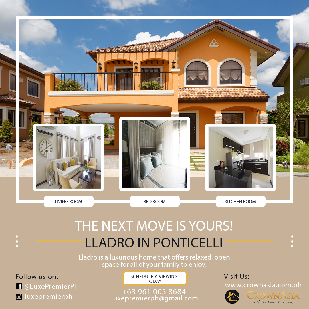 Ponticelli by Crown Asia | 3BR House & Lot for sale near Daang Hari Rd
