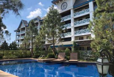 RFO 2 Bedroom with balcony and drying cage in Tagaytay | Pine Suites by Crown Asia