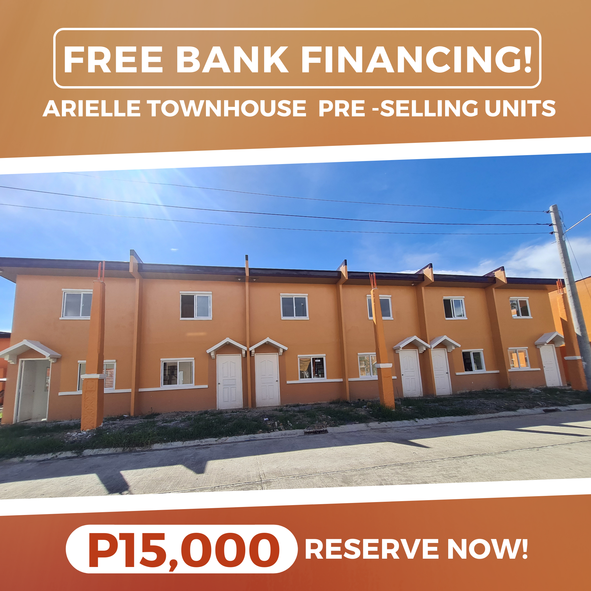 Affordable house and lot – Townhouse Unit