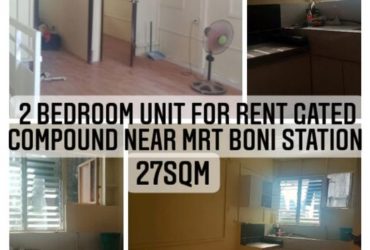Apartment for rent near Boni station mrt