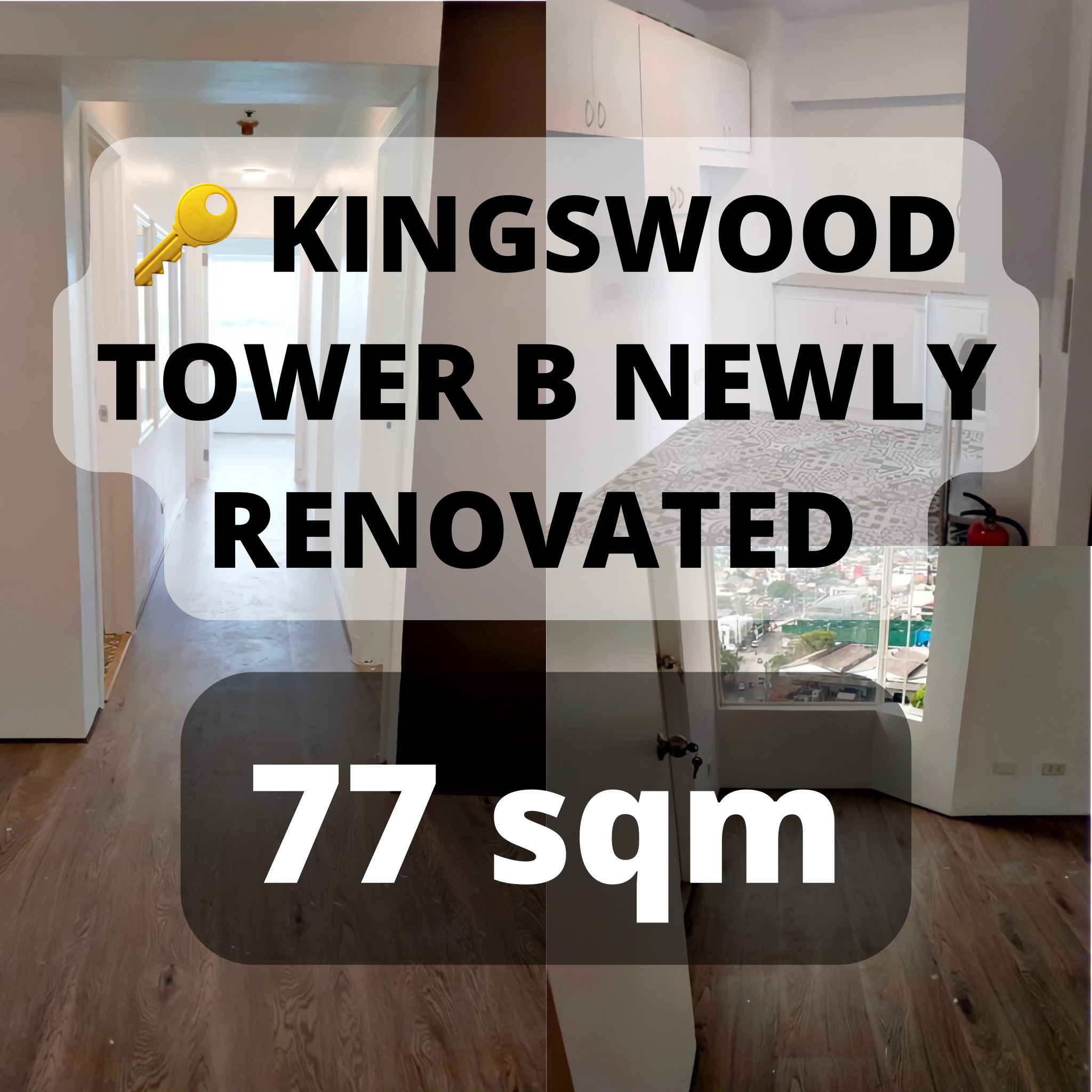 KINGSWOOD TOWER B NEWLY RENOVATED ‼️