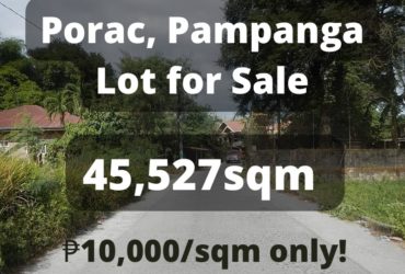 Porac, Pampanga Lot For Sale‼️