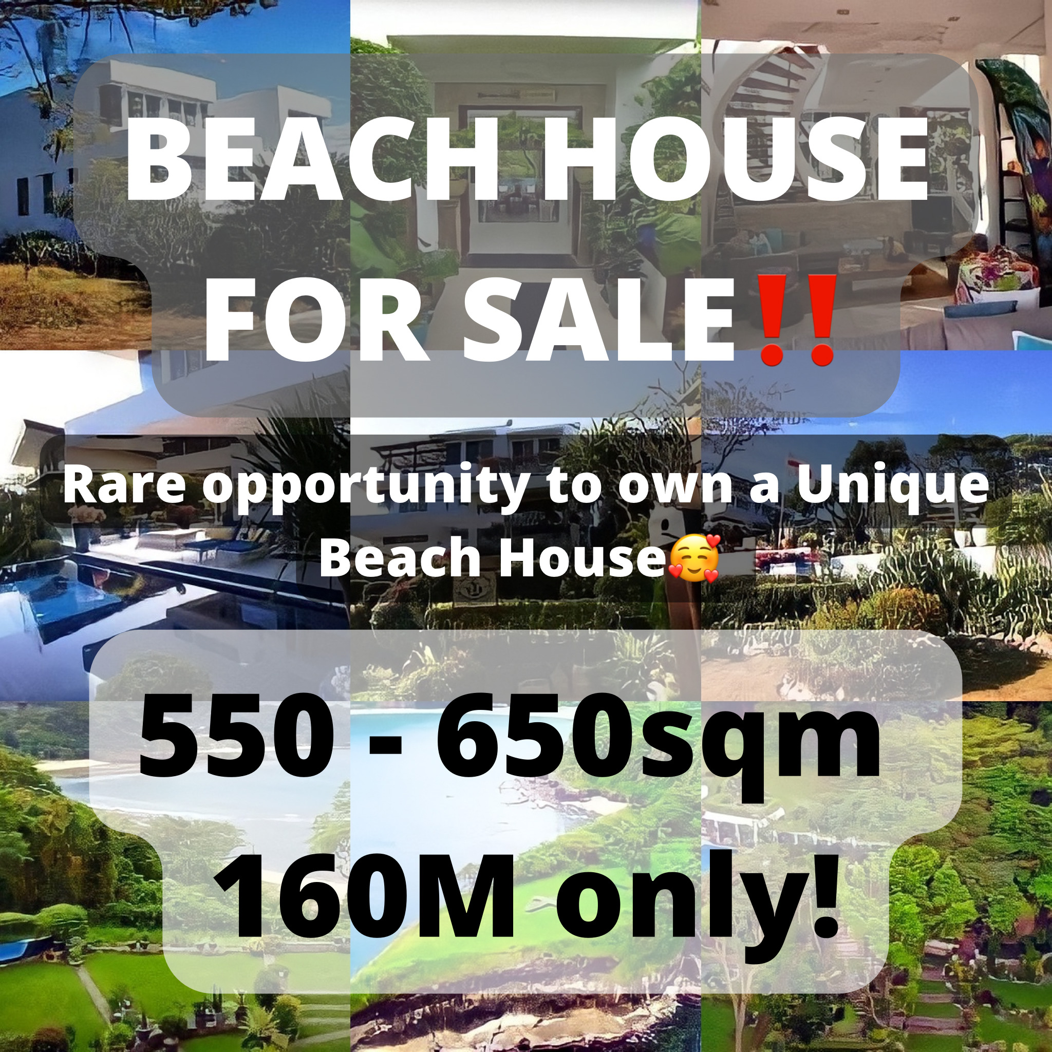 BEACH HOUSE FOR SALE‼️