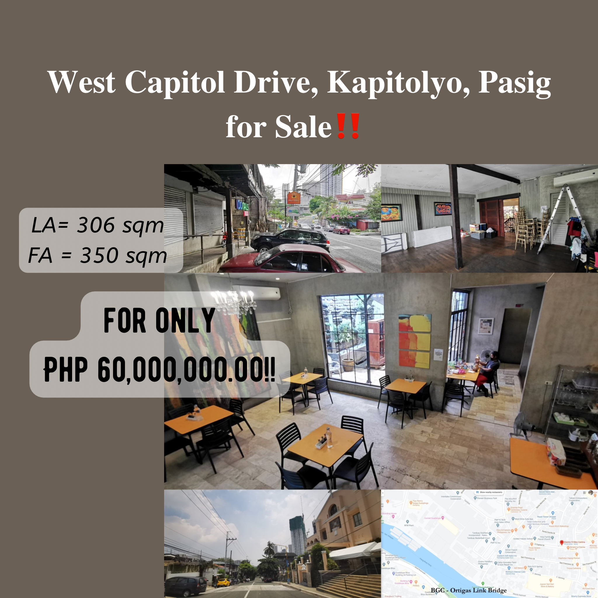 West Capitol Drive, Kapitolyo, Pasig for Sale, Best Offer