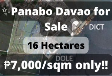Private: PANABO DAVAO FOR SALE‼️