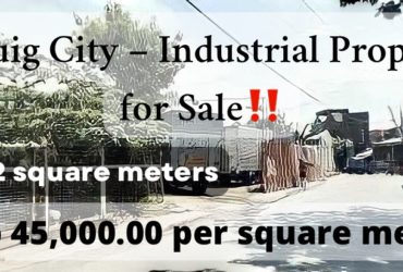 COMMERCIAL / INDUSTRIAL PROPERTY FOR SALE ‼️