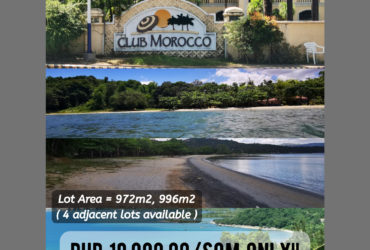 BEACHFRONT LOTS FOR SALE‼️