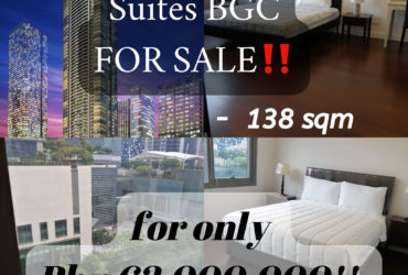 Suites BGC  FOR SALE‼️