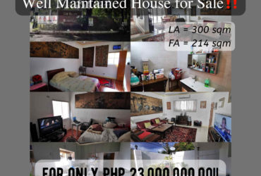 Sun Valley Subdivision, Paranaque – Well Maintained House for Sale‼️